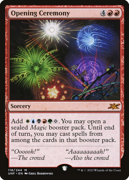 Opening Ceremony Foil