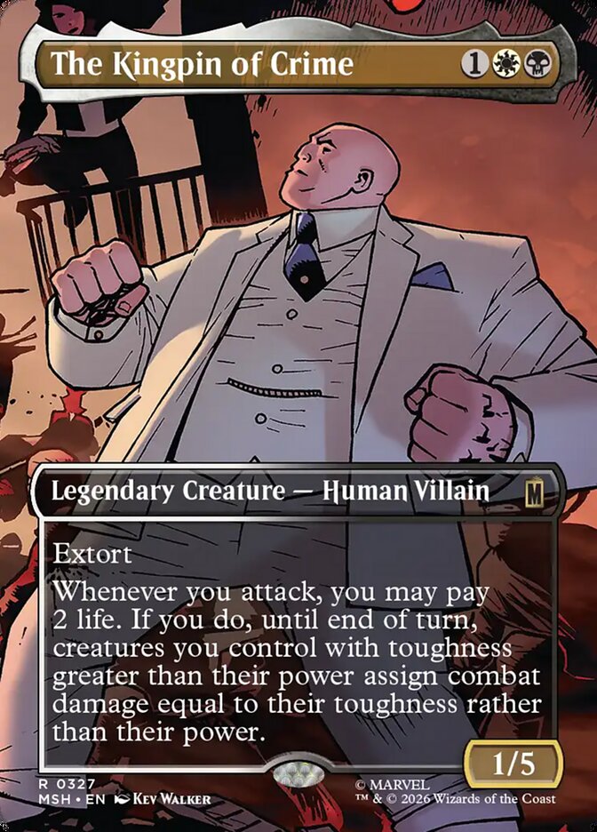 The Kingpin of Crime Borderless Scene