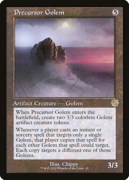 Precursor Golem Retro Frame Foil