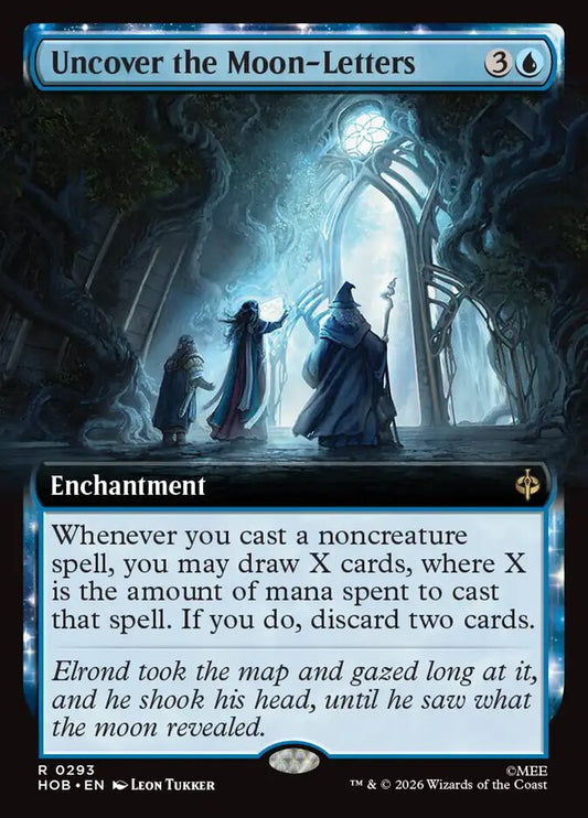 Uncover the Moon-Letters Extended
