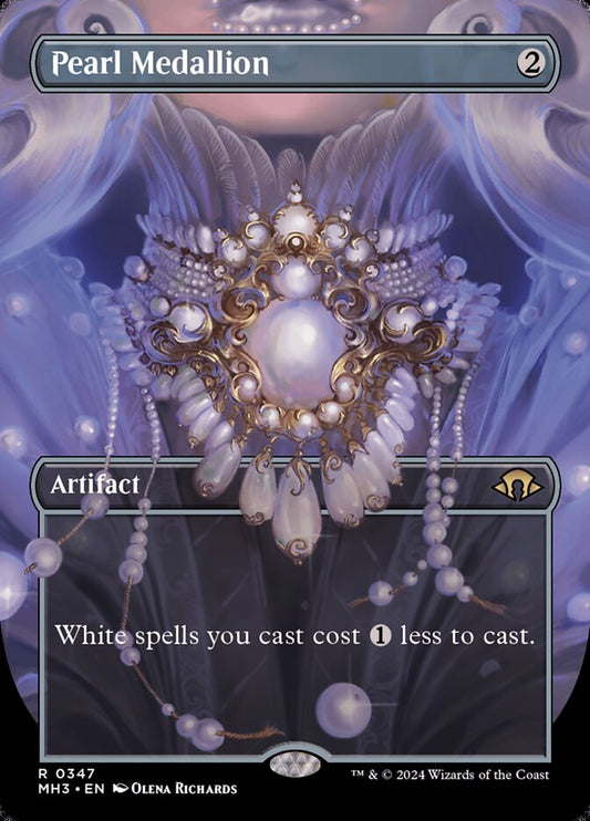 Pearl Medallion Borderless
