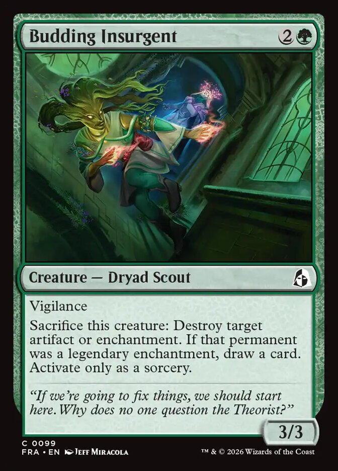 Budding Insurgent Foil