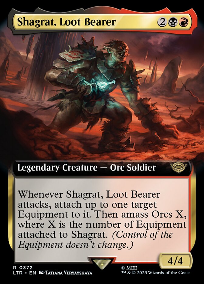 Shagrat, Loot Bearer Extended Art