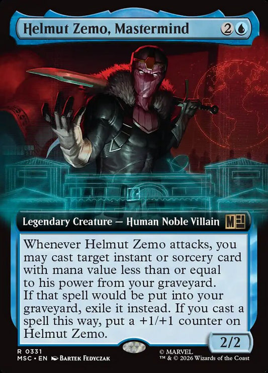 Helmut Zemo, Mastermind Extended Art