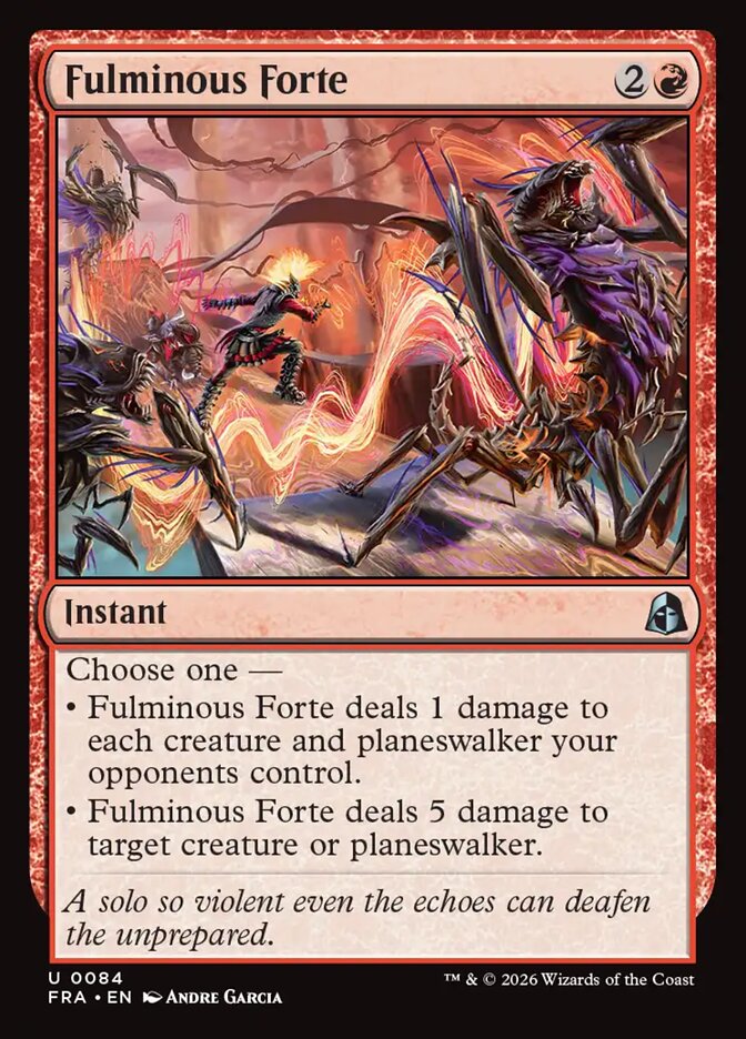 Fulminous Forte Foil