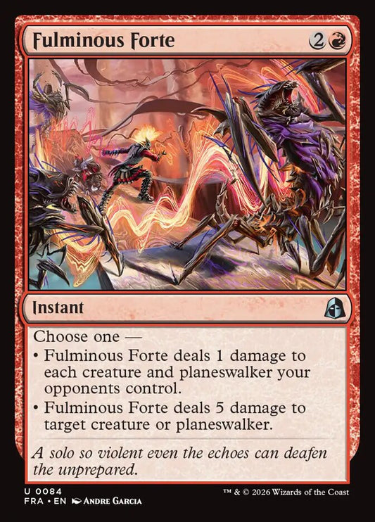 Fulminous Forte Foil