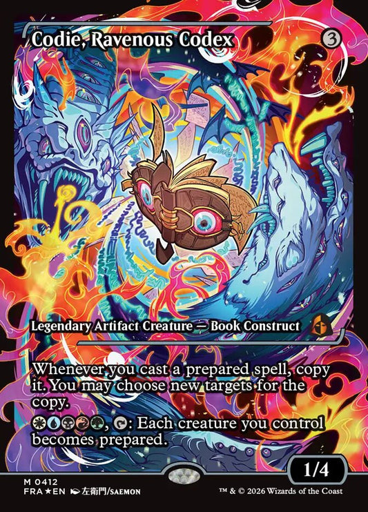 Codie, Ravenous Codex Japan Showcase Foil