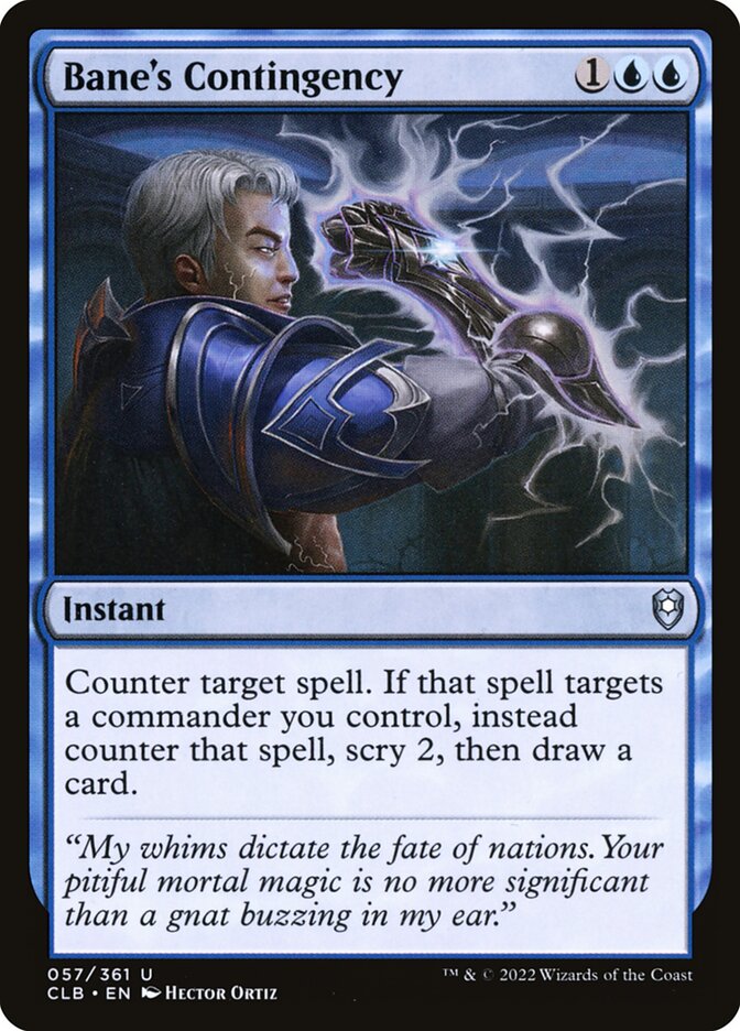 Bane's Contingency Foil