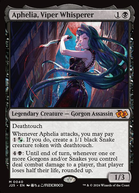 Aphelia, Viper Whisperer - Foundations Jumpstart #40 - Single Card