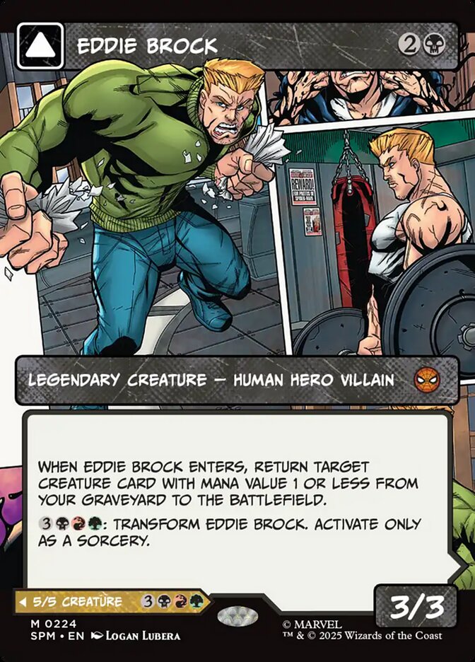 Eddie Brock // Venom, Lethal Protector Borderless
