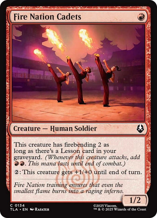 Fire Nation Cadets Foil