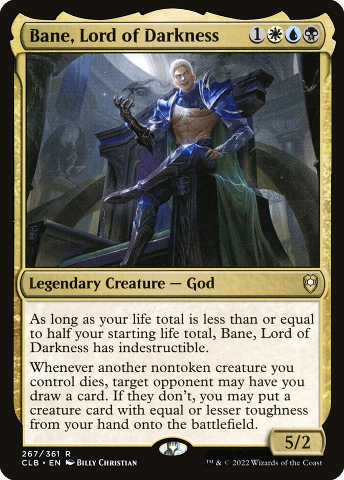Bane, Lord of Darkness Foil