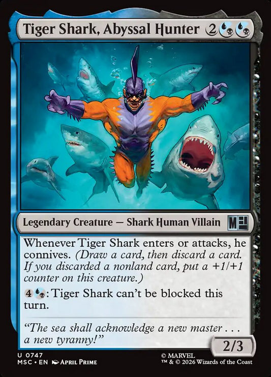 Tiger Shark, Abyssal Hunter Foil