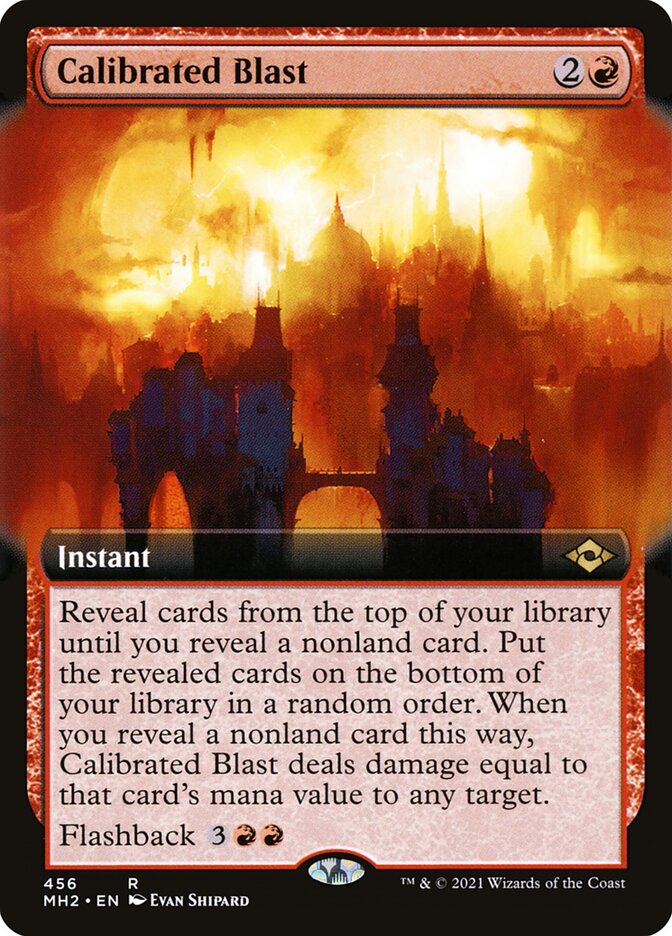 Calibrated Blast Extended Art Foil