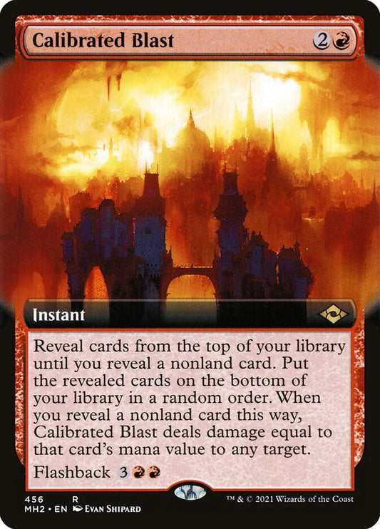 Calibrated Blast Extended Art Foil