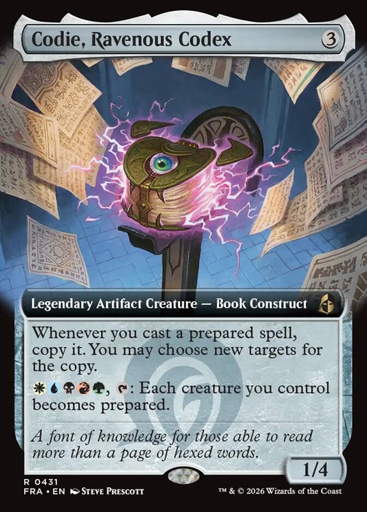 Codie, Ravenous Codex Extended