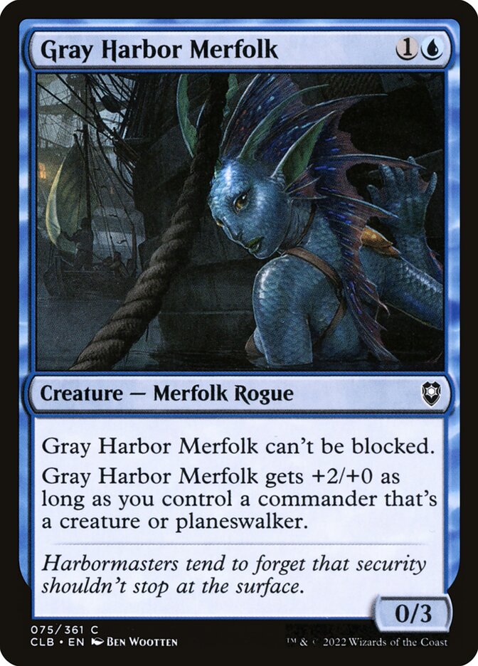 Gray Harbor Merfolk Foil