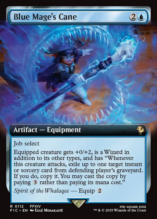 Blue Mage's Cane Extended Foil