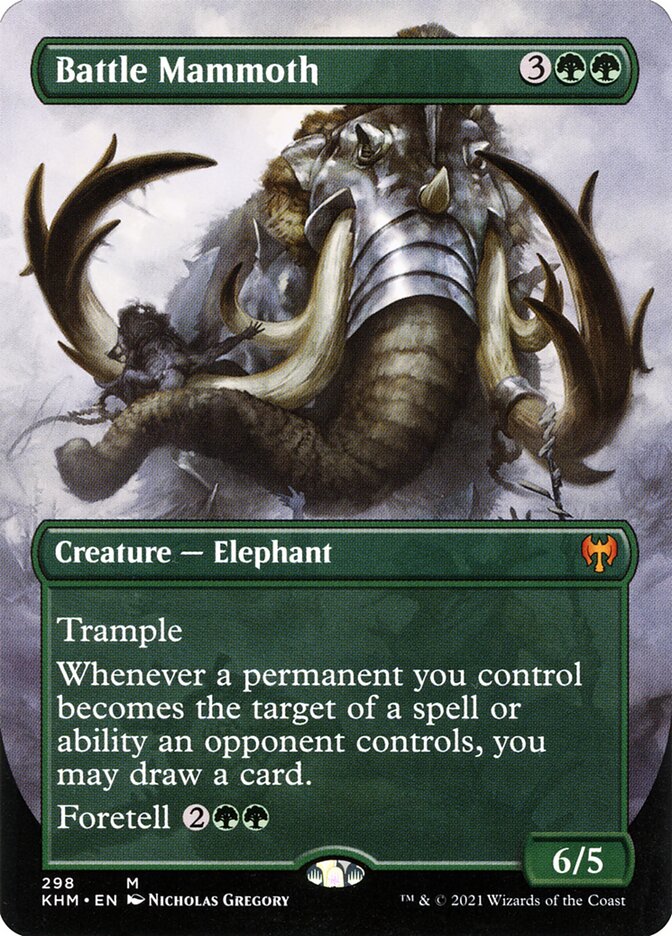 Battle Mammoth Borderless