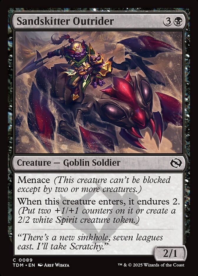 Sandskitter Outrider Foil