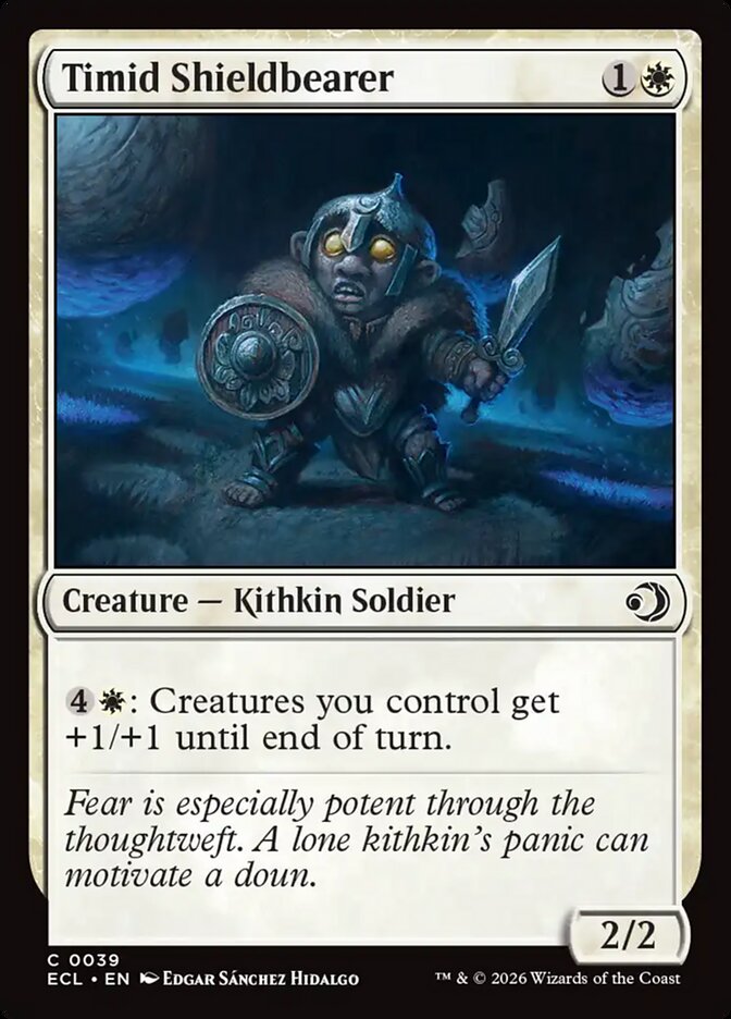 Timid Shieldbearer Foil