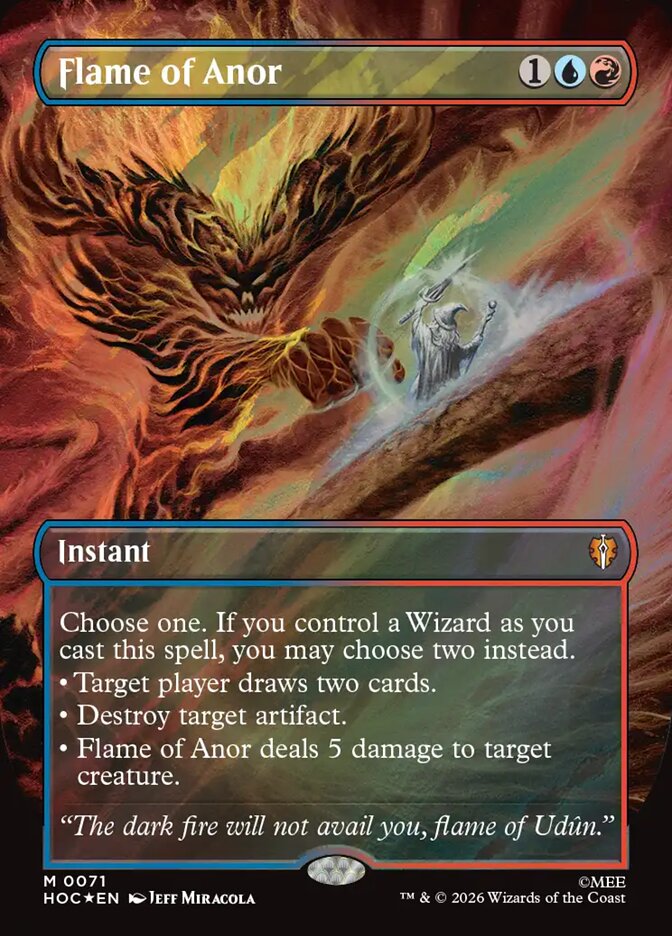 Flame of Anor Classic Artist Surge Foil