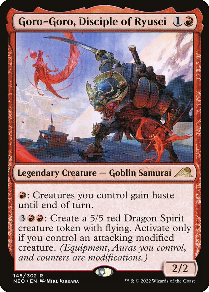 Goro-Goro, Disciple of Ryusei Foil