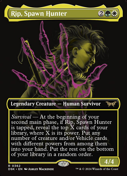 Rip, Spawn Hunter Borderless Foil