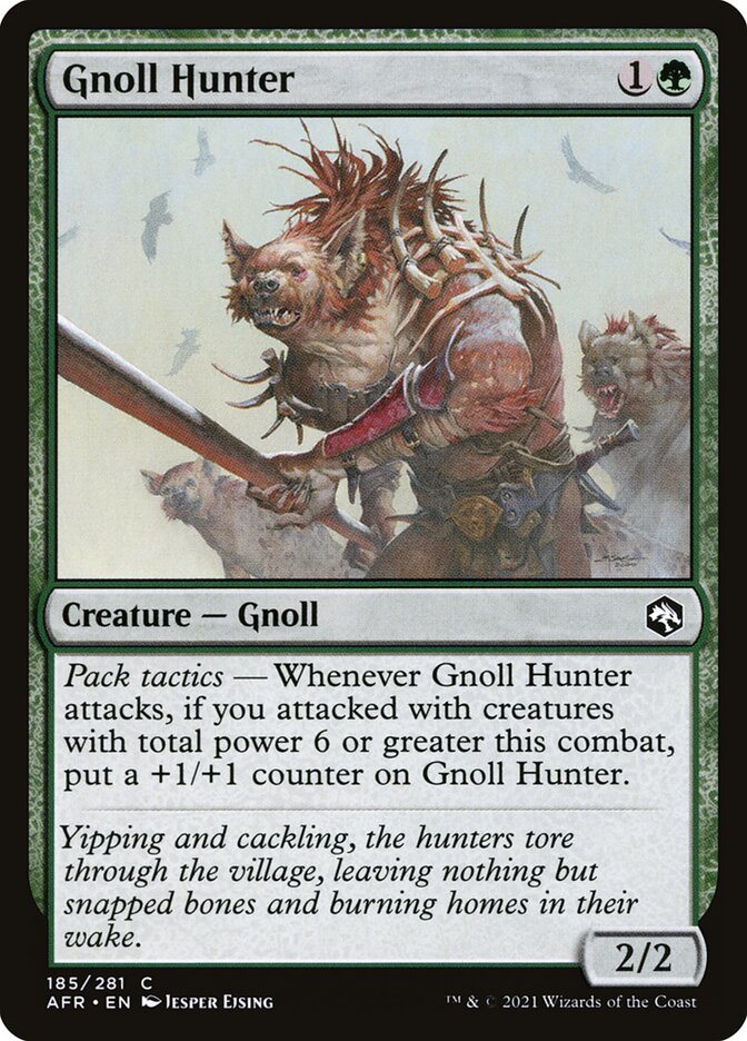 Gnoll Hunter Foil