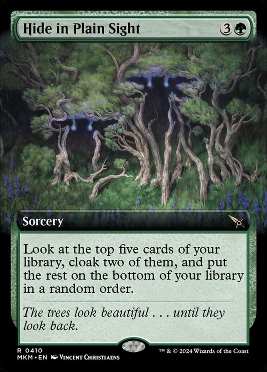 Hide in Plain Sight Extended Art Foil