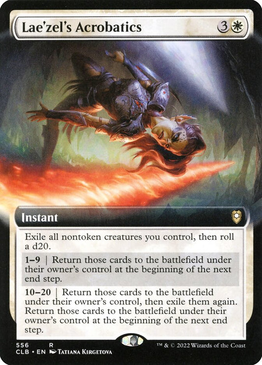 Lae'zel's Acrobatics Extended Art Foil