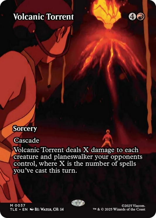 Volcanic Torrent Borderless
