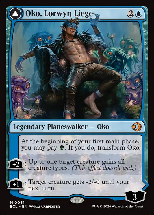 Oko, Lorwyn Liege // Oko, Shadowmoor Scion Foil