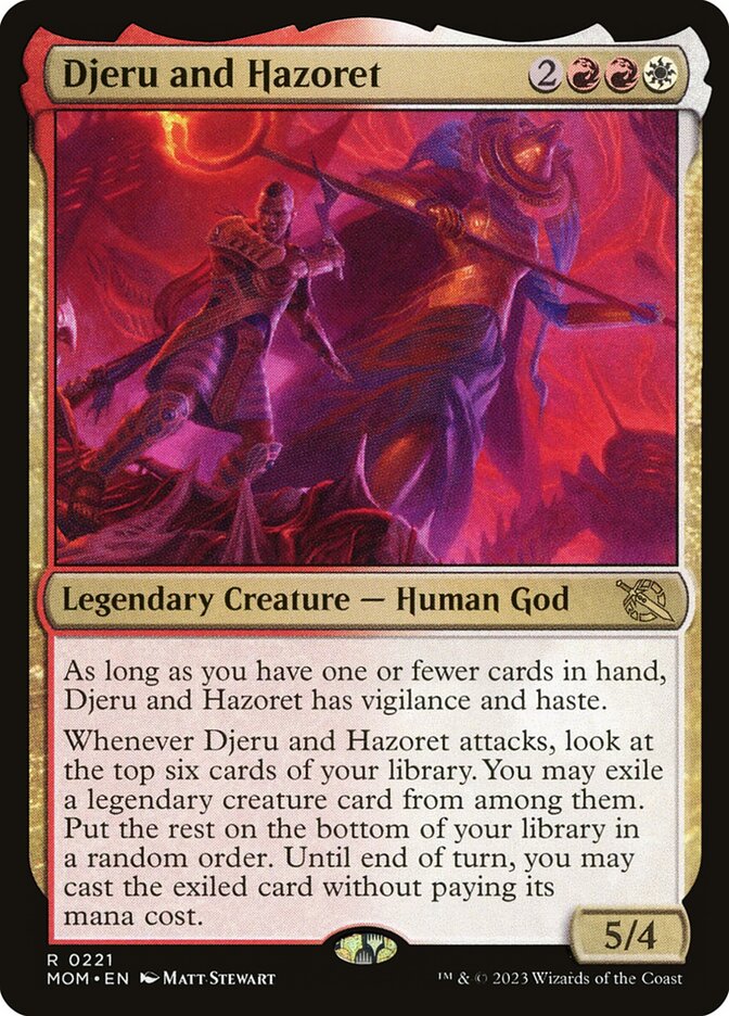 Djeru and Hazoret Foil