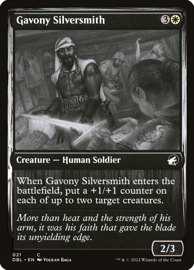 Gavony Silversmith Foil