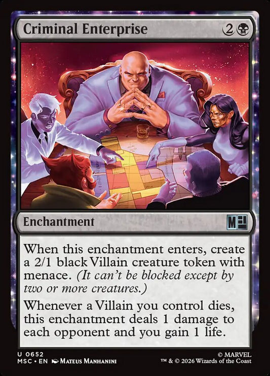 Criminal Enterprise Foil