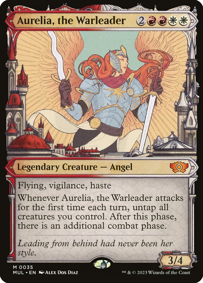 Aurelia, the Warleader Showcase