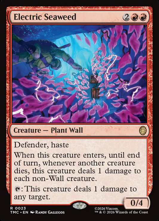 Electric Seaweed Surge Foil