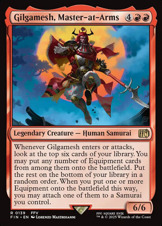 Gilgamesh, Master-at-Arms Foil