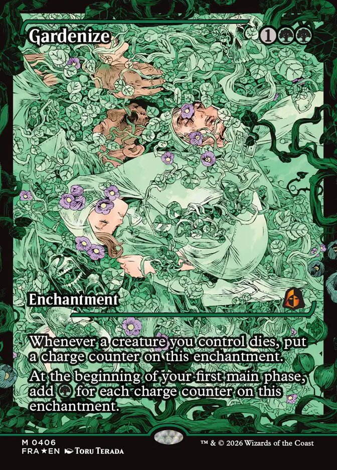 Gardenize Japan Showcase Foil