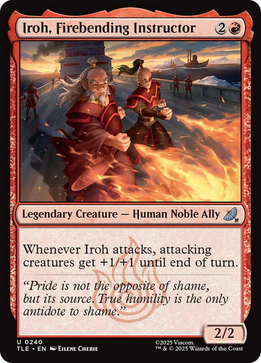 Iroh, Firebending Instructor Foil