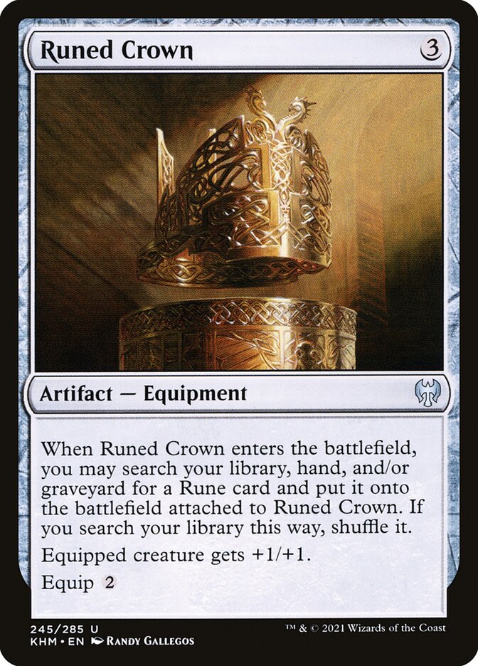 Runed Crown Foil