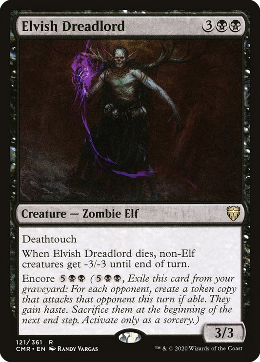 Elvish Dreadlord Foil