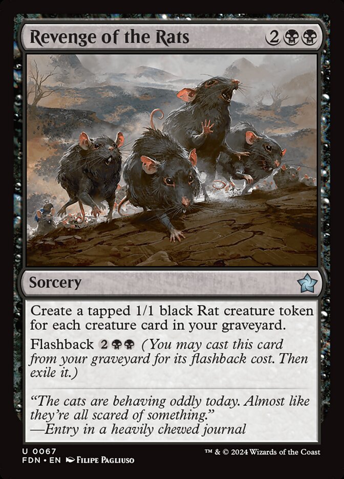Revenge of the Rats Foil