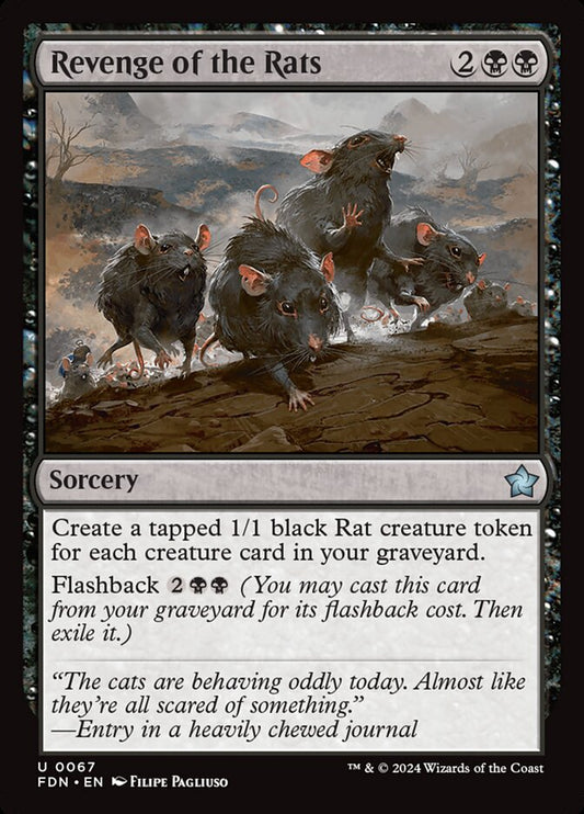 Revenge of the Rats Foil