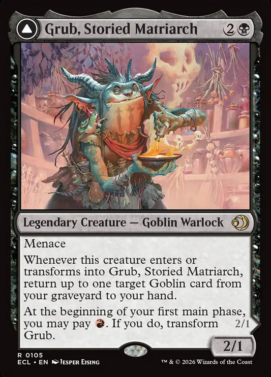 Grub, Storied Matriarch // Grub, Notorious Auntie Foil