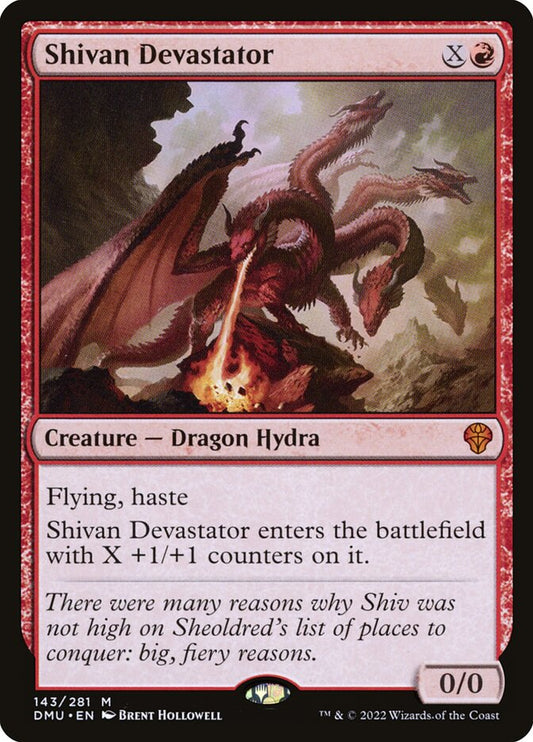 Shivan Devastator Foil