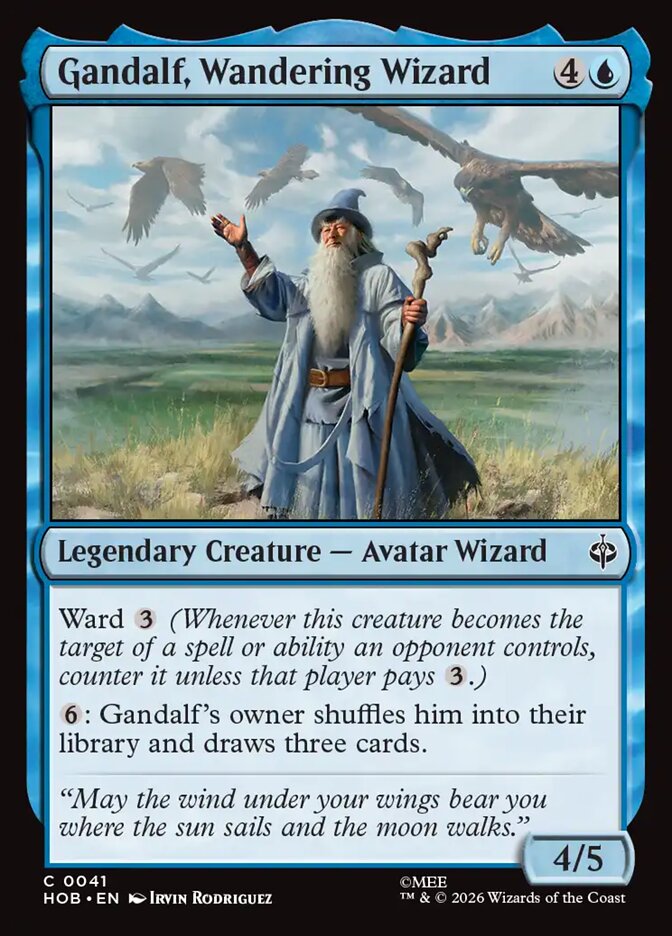Gandalf, Wandering Wizard Foil