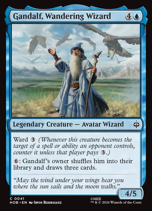 Gandalf, Wandering Wizard Foil