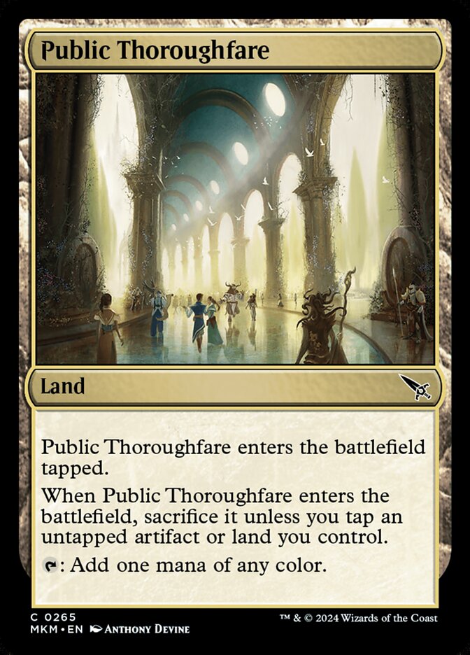Public Thoroughfare Foil